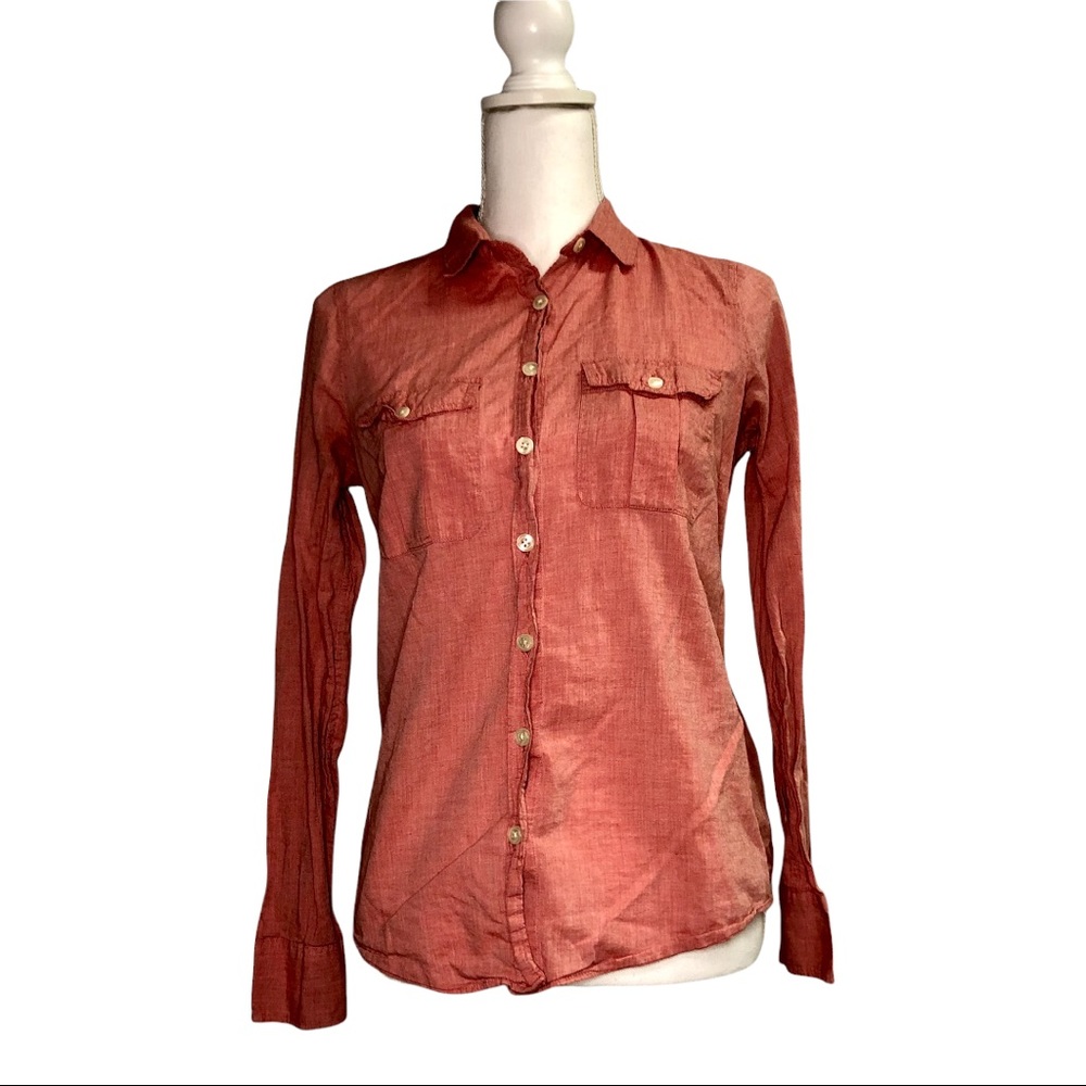 J Crew The Perfect Shirt size S